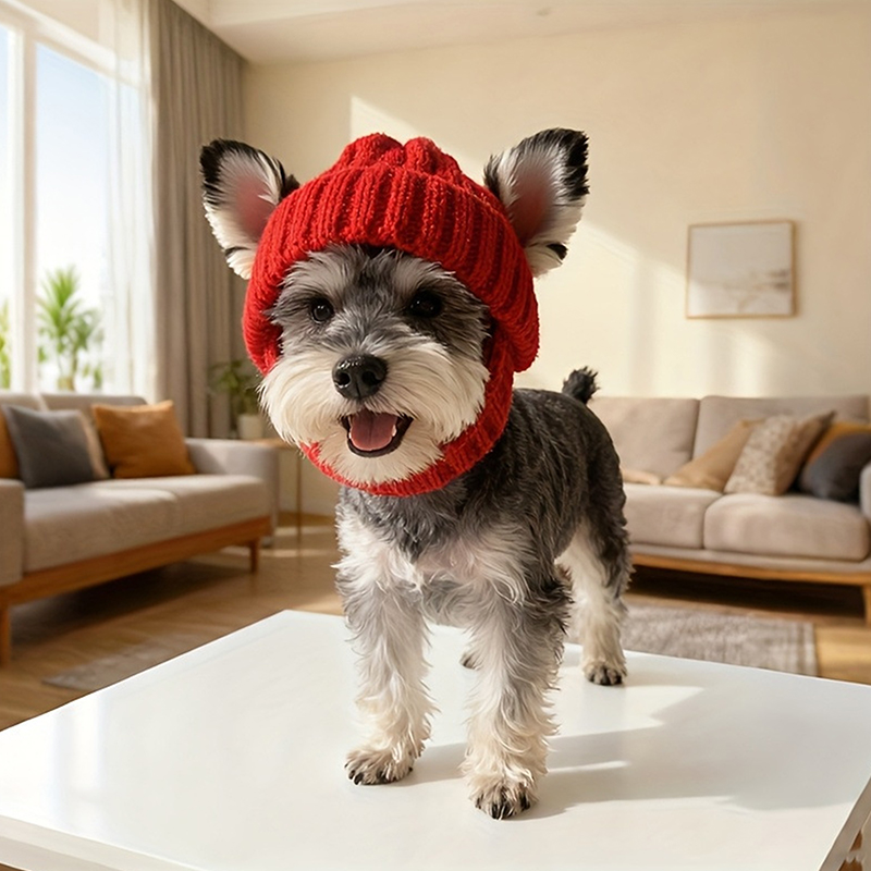 Maltese Dog Beanie Hat Cozy So - огляд і ціна Knit Beanie Hat Warm