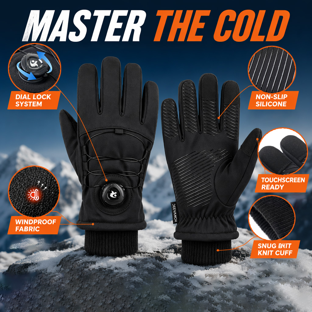 SSUNTAK Men Winter Adjustable  - огляд і ціна Touch Screen Gloves