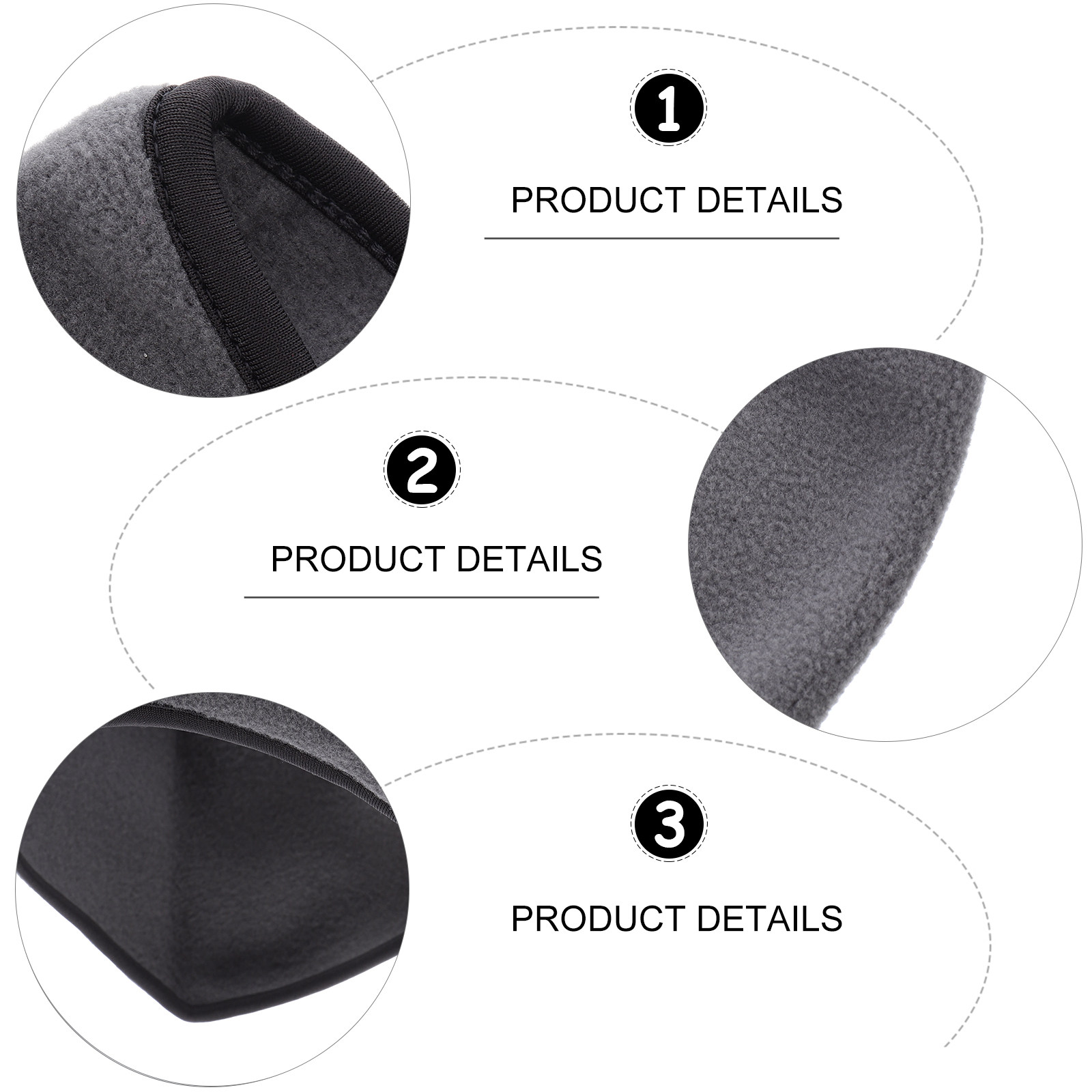 2Pcs Windproof Warm Headband P - огляд і ціна Winter Headband Fleece